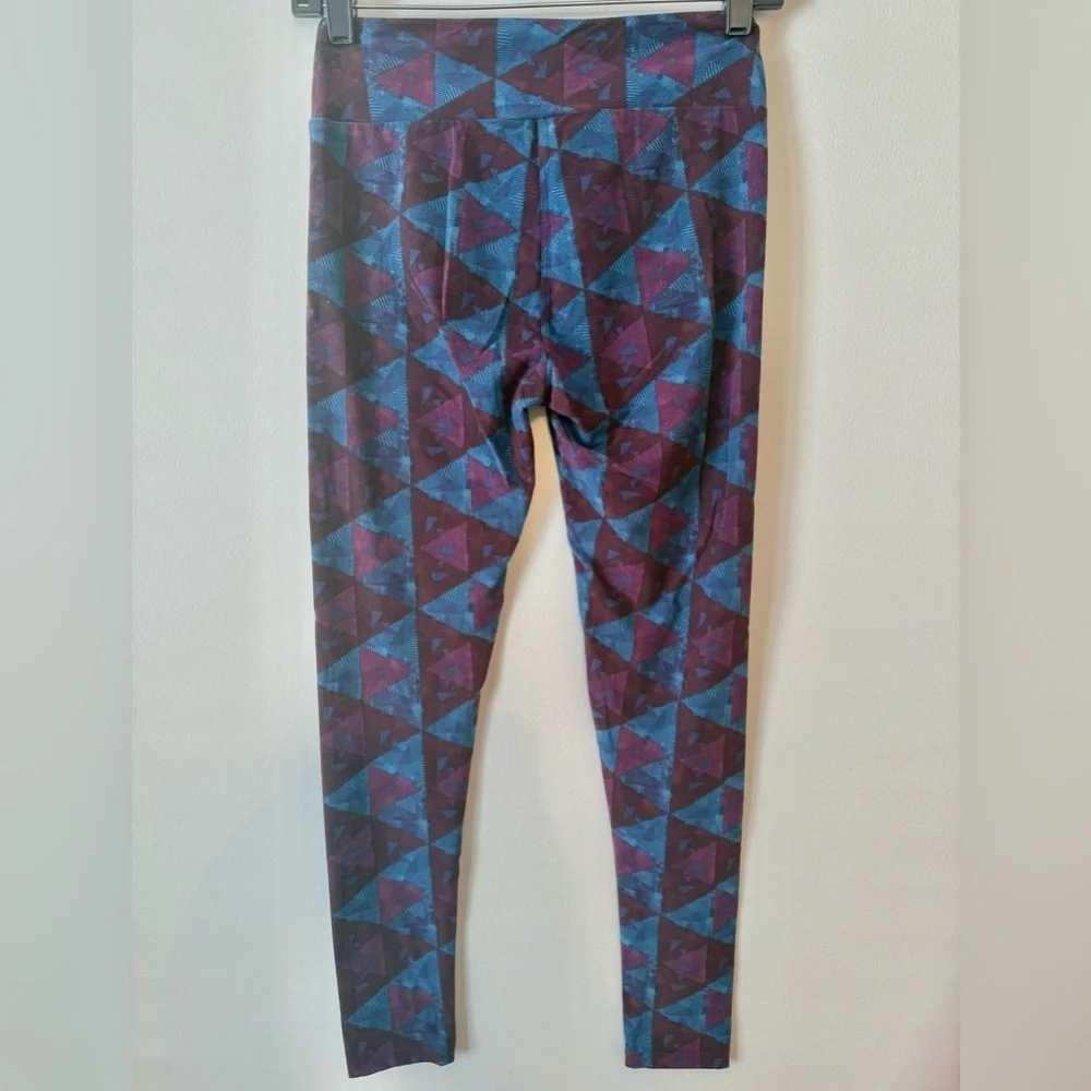 LULAROE OS Geometric Tribal Print Buttery Soft Unicorn Leggings